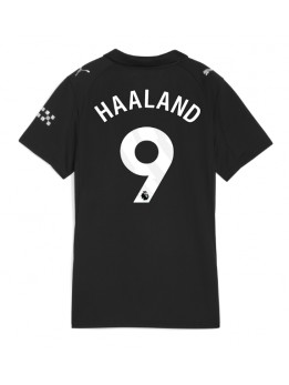 Zenske Futbalové oblečenie Manchester City Erling Haaland #9 2025-26 Krátky Rukáv - Preč Zenske Futbalové oblečenie Manchester City Erling Haaland #9 2025-26 Krátky Rukáv - Preč